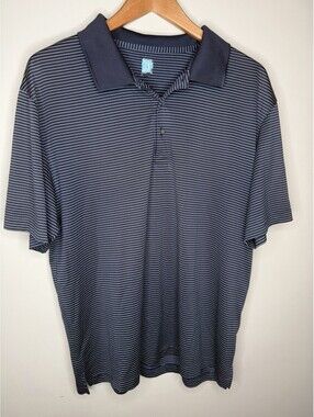 PGA Tour Golf Polo Striped Size XL